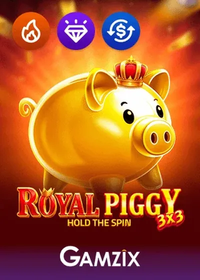 3x3 Royal Piggy Hold the Spin slot